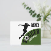 サッカー哲学 ポストカード (スタンド正面)