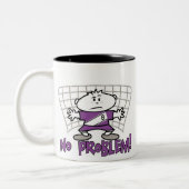 サッカー問題のTシャツおよびギフト無し ツートーンマグカップ (左)