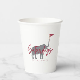 サッカー土曜日の南紙杯 紙コップ