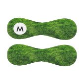 サッカー場からのモノグラム緑の草のテクスチャ 野球ボール (パネル)