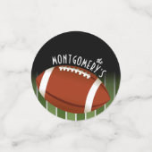 サッカー場の試合日のテーブル コンフェッティ (スモール正面)