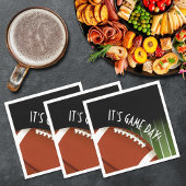 サッカー場の試合日 スタンダードカクテルナプキン