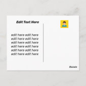 サッカー場 – はがき (裏面)