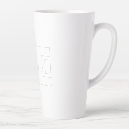 サッカー場 カフェラテマグ (右)