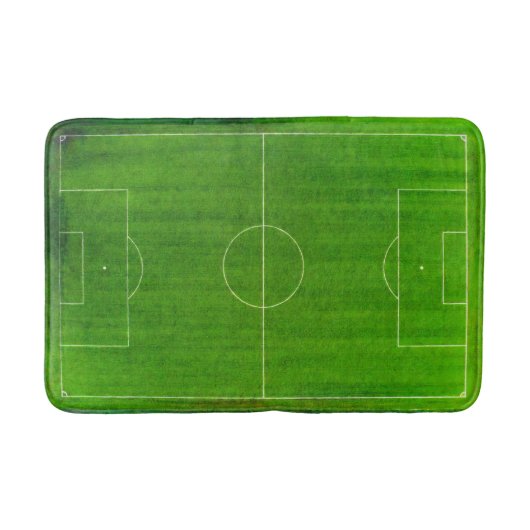 サッカー場 (スタイルNo.1) バスマット (正面)