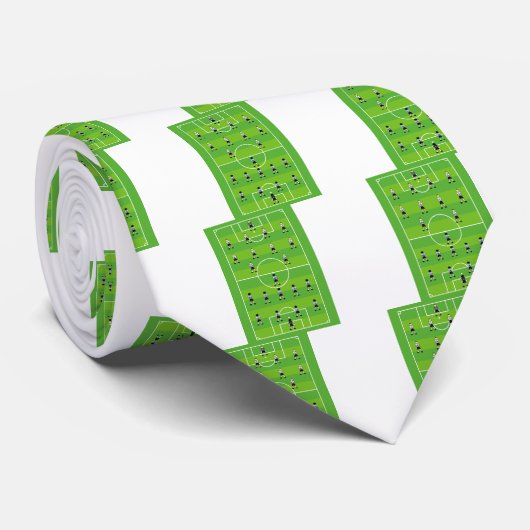サッカー場 ネクタイ (ロール)