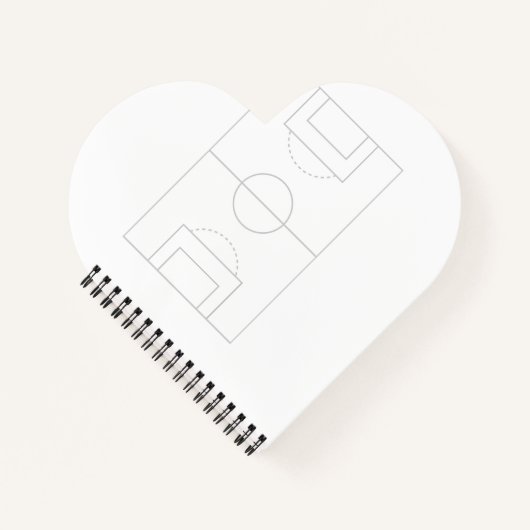 サッカー場 ノートブック (正面)