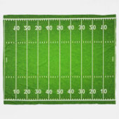 サッカー場 フリースブランケット (正面(横))