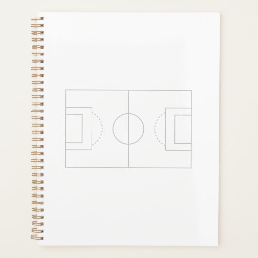 サッカー場 プランナー手帳 (正面)