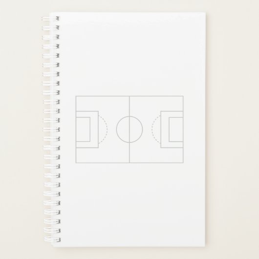 サッカー場 プランナー手帳 (正面)