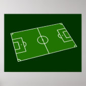 サッカー場 ポスター (正面)