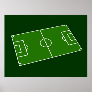 サッカー場 ポスター