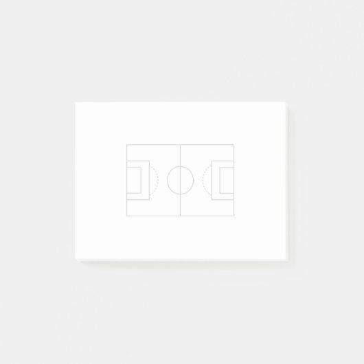 サッカー場 ポストイット (正面)