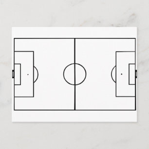 サッカー場 ポストカード