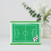 サッカー場 ポストカード (スタンド正面)