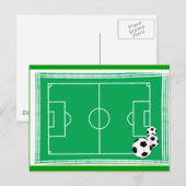サッカー場 ポストカード (正面/裏面)