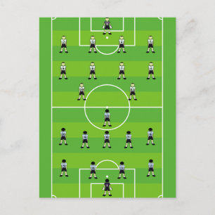 サッカー場 ポストカード
