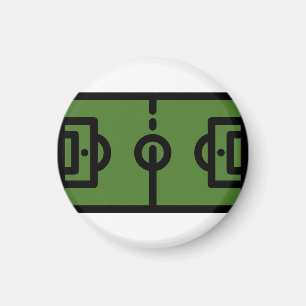 サッカー場 マグネット
