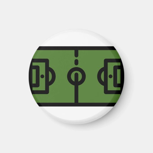 サッカー場 マグネット (正面)
