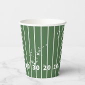 サッカー場 紙コップ (裏面)