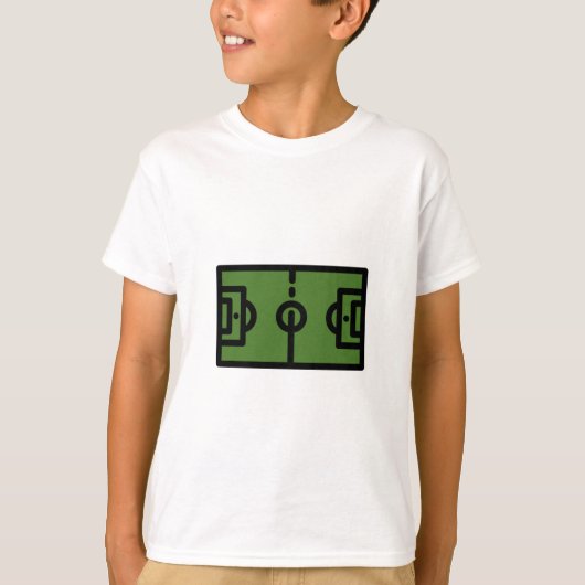 サッカー場 Tシャツ (正面)