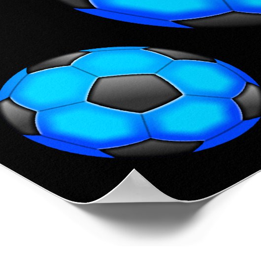 サッカー壁紙 ポスター (角)