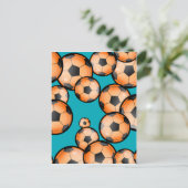 サッカー壁紙 ポストカード (スタンド正面)