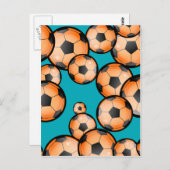 サッカー壁紙 ポストカード (正面/裏面)