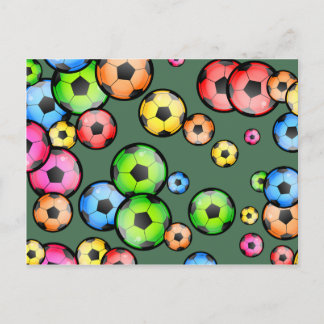 サッカー壁紙 ポストカード