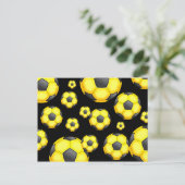 サッカー壁紙 ポストカード (スタンド正面)