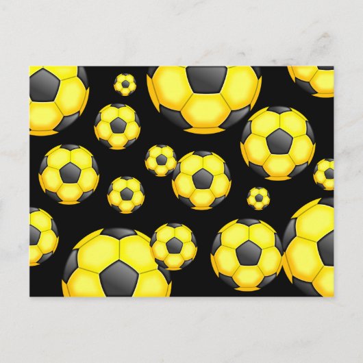 サッカー壁紙 ポストカード (正面)