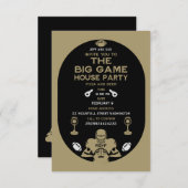 サッカー大ゲームTVウォッチパーティー 出欠カード (正面/裏面)