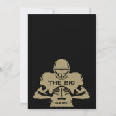 サッカー大ゲームTVウォッチパーティー 招待状 (裏面)