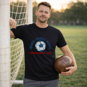 サッカー大会のドリブル・トラブルメーカー Tシャツ