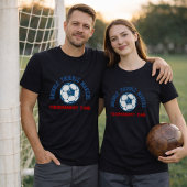 サッカー大会のドリブル・トラブルメーカー Tシャツ