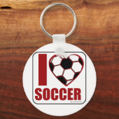 サッカー大好き！ キーホルダー (正面)