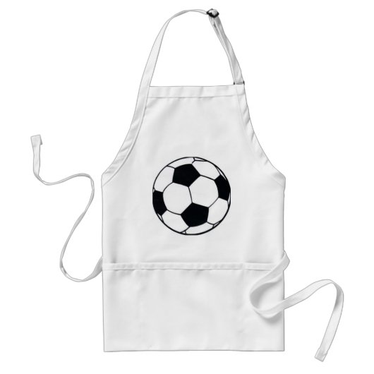 サッカー大好き スタンダードエプロン (正面)