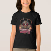 サッカー大好き トライブレンドTシャツ (正面)