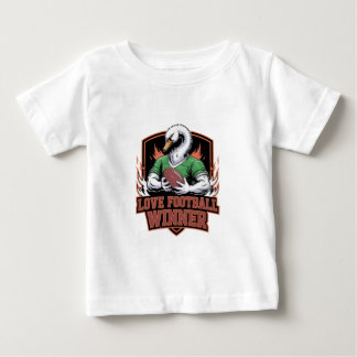 サッカー大好き ベビーTシャツ