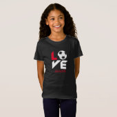 サッカー大好き Tシャツ (正面フル)