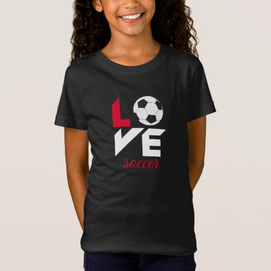サッカー大好き Tシャツ (正面)