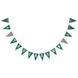 サッカー女の子らしのバナー バンティングフラッグ