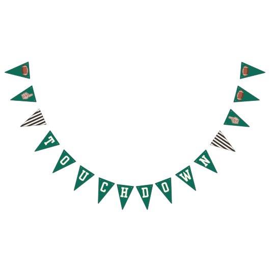 サッカー女の子らしのバナー バンティングフラッグ (全)