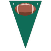 サッカー女の子らしのバナー バンティングフラッグ (第1の旗)