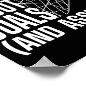 サッカー女子男性へサッカー好き選手サッカー ポスター (角)