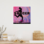 サッカー女子2 ポスター (キッチン)