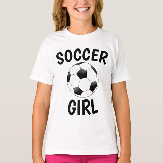サッカー女子Tシャツ Tシャツ (正面)