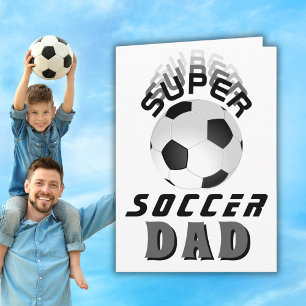 サッカー好きなパパへ サッカー ボール 父の日 ギフト カード