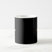 サッカー好きなママ大好き コーヒーマグカップ (中央)