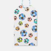 サッカー好きな誕生日パーティーのお礼ギフトに ギフトタグ (裏面)